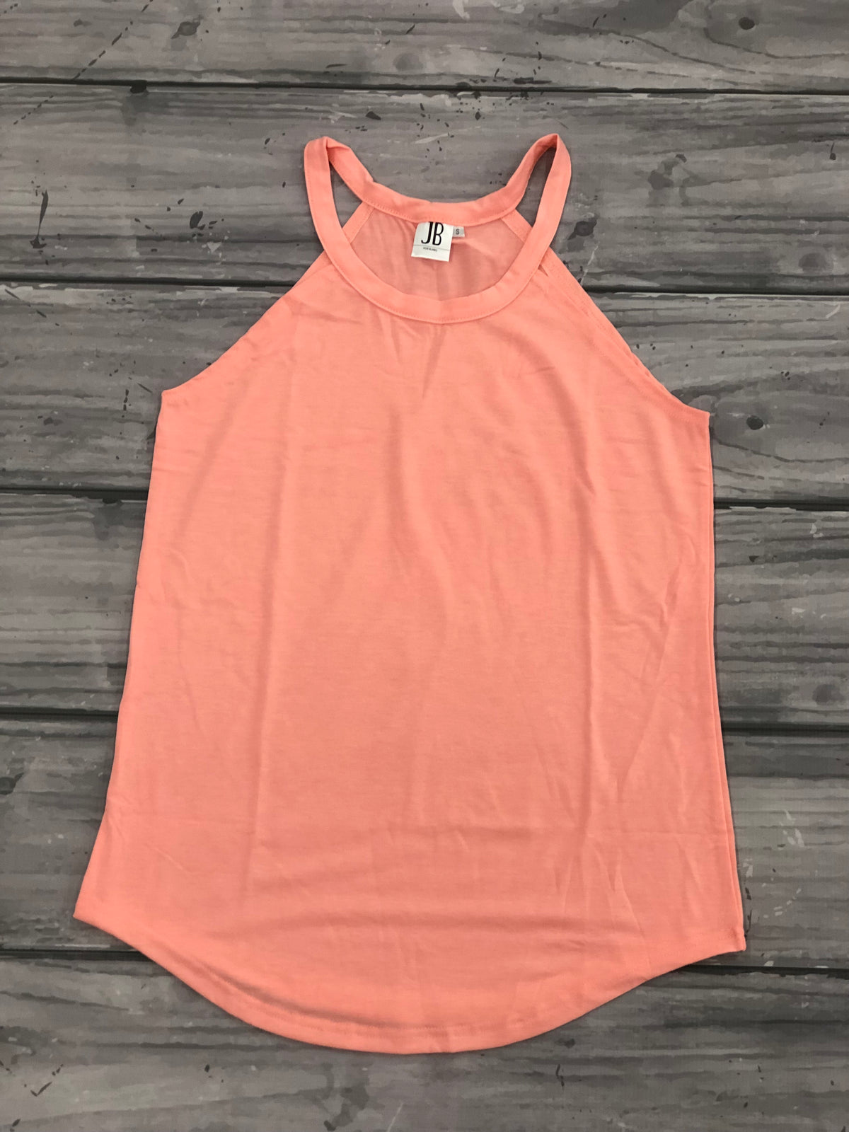 Rocker Tank- Coral
