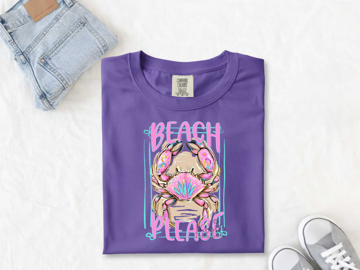 Beach Please Crab- Transfer