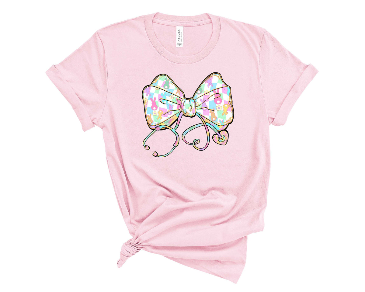 Bow Nurse Bunny - Transfer