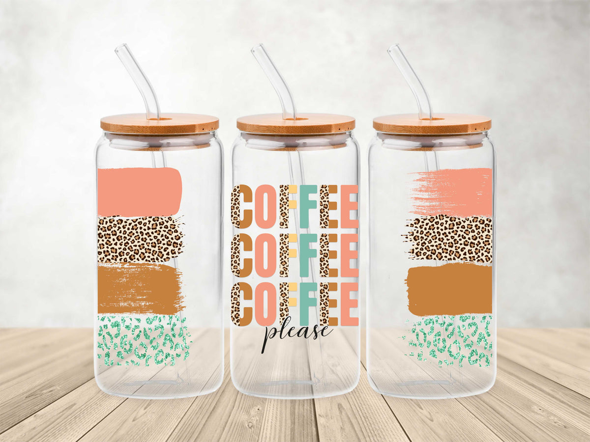 Coffee Please- UV DTF Wrap