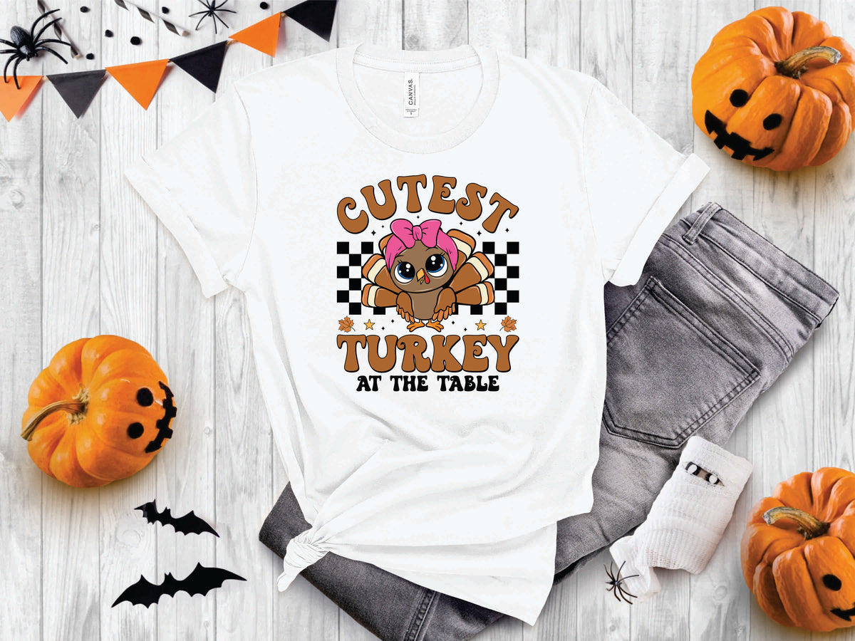 Cutest Turkey At The Table - Transfer