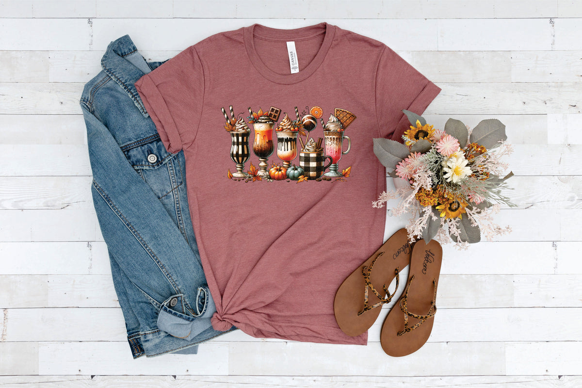 Fall Pumpkin Drinks - Transfer