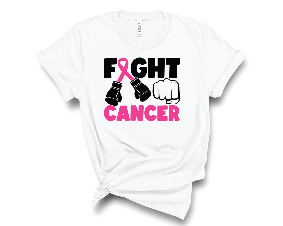 Fight Cancer Gloves Fist - Transfer
