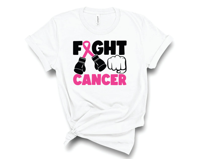 Fight Cancer Gloves Fist  - Graphic Tee