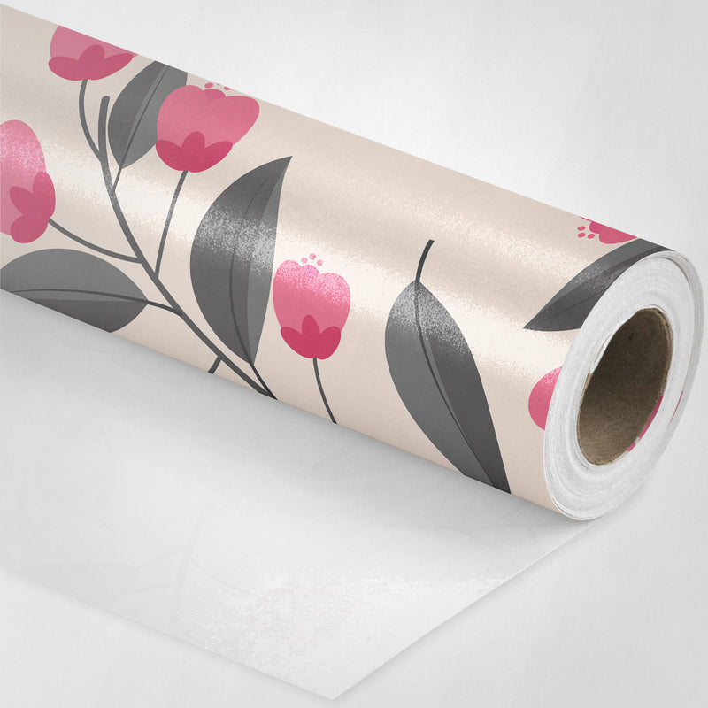 Floral Valentine A Wrapping Paper