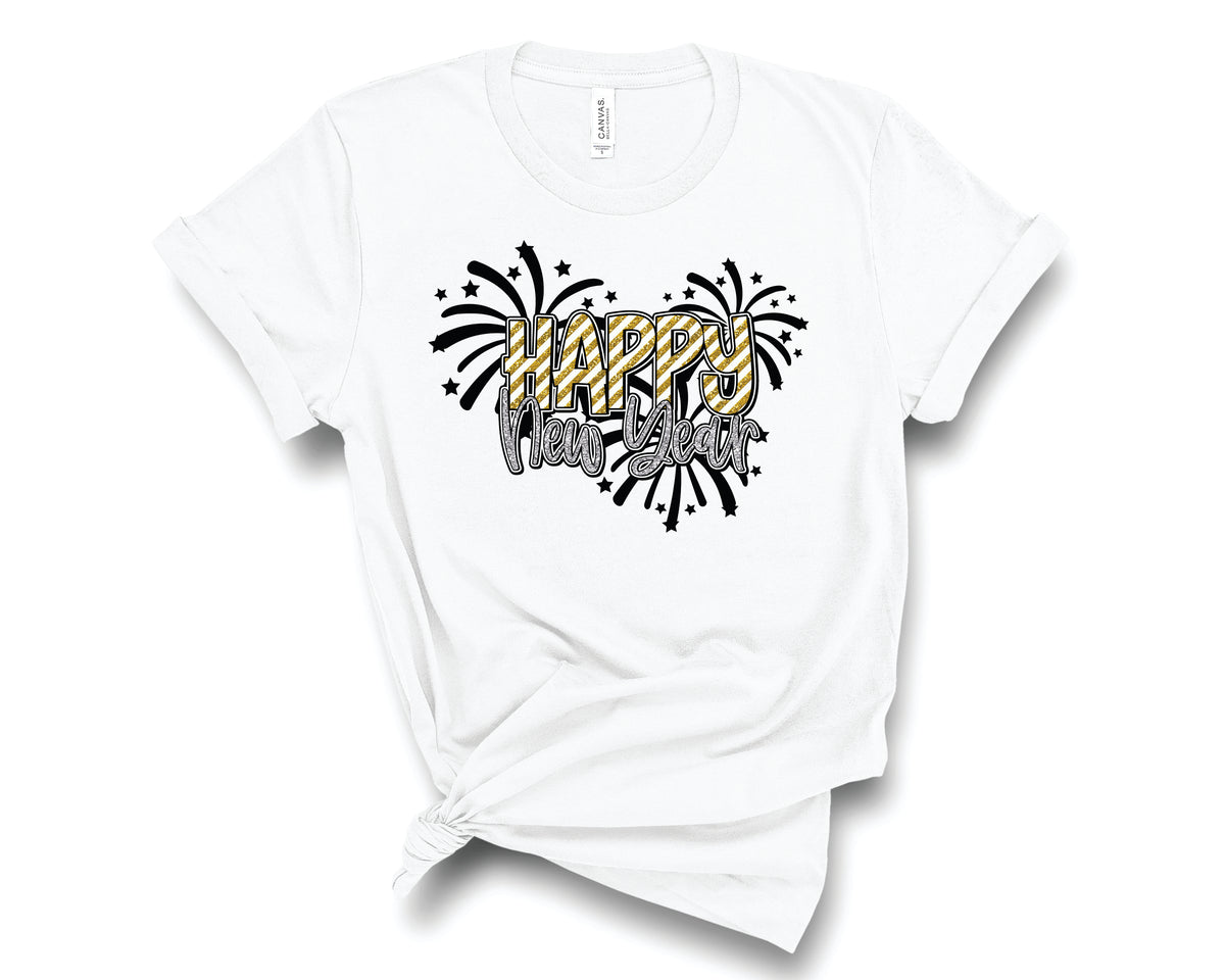 Happy New Year Fireworks - Transfer