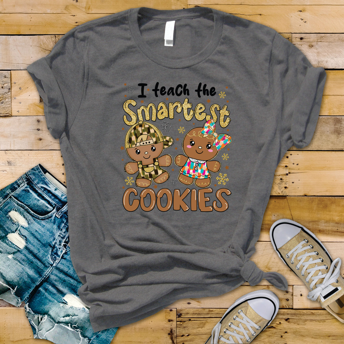 I Teach The Smartest Cookies Glitter Coquette - Transfer