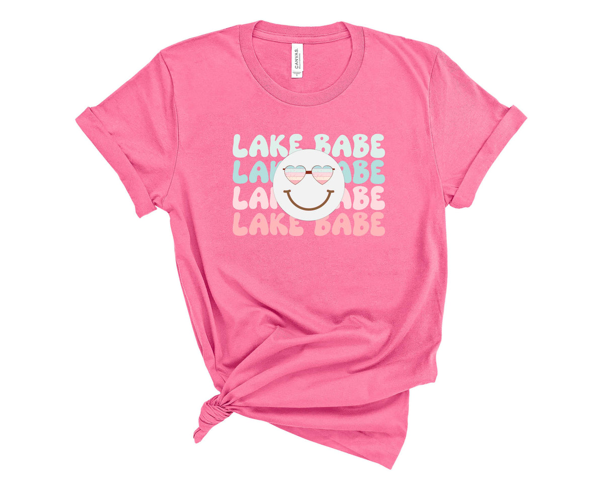 Lake Babe Pastel Smiley - Transfer