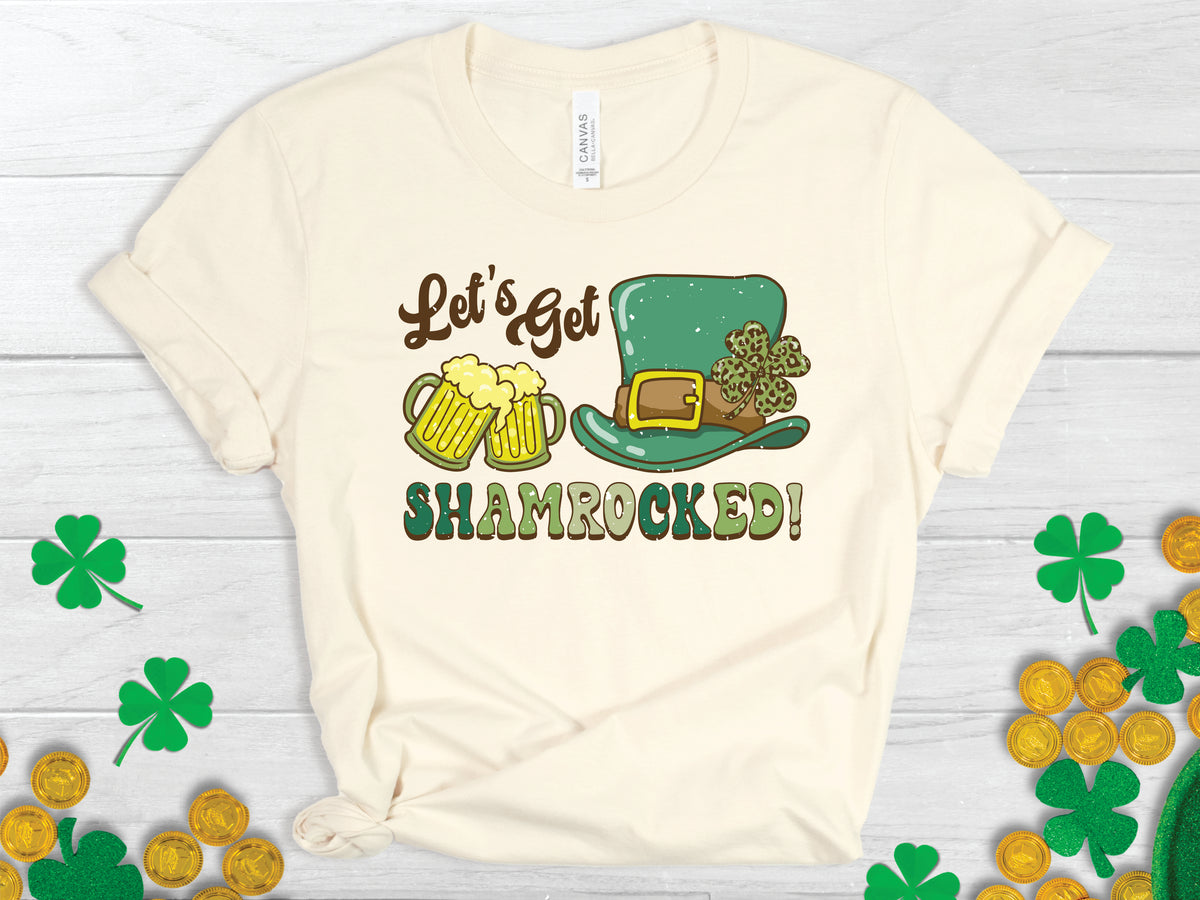 Let's Get Shamrocked Hat - Transfer
