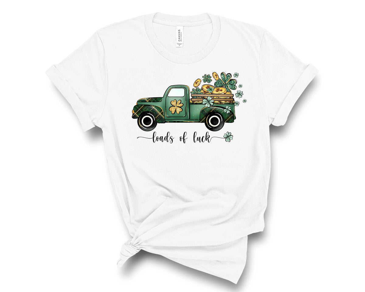 Loads Of Luck Plaid Truck - Transfer