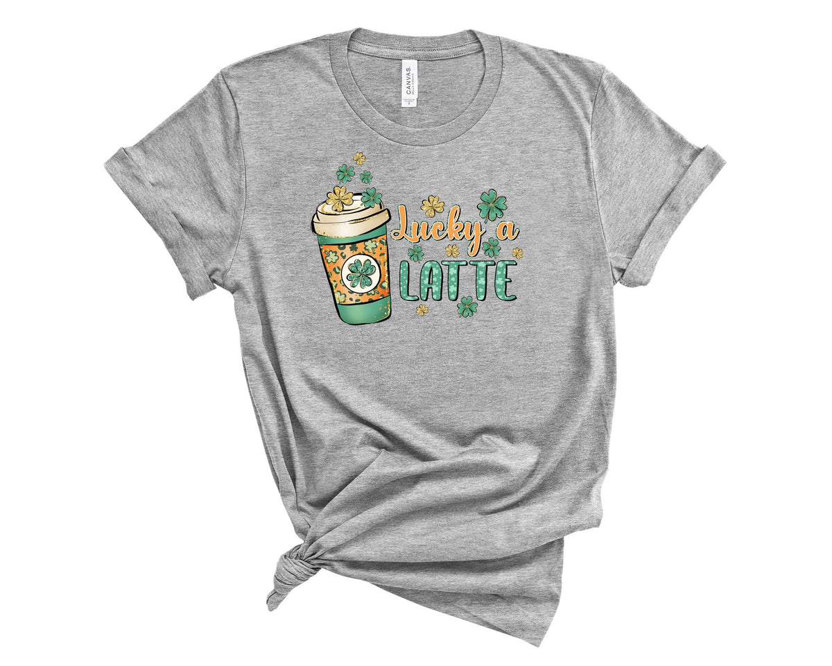 Lucky A Latte Coffee - Transfer