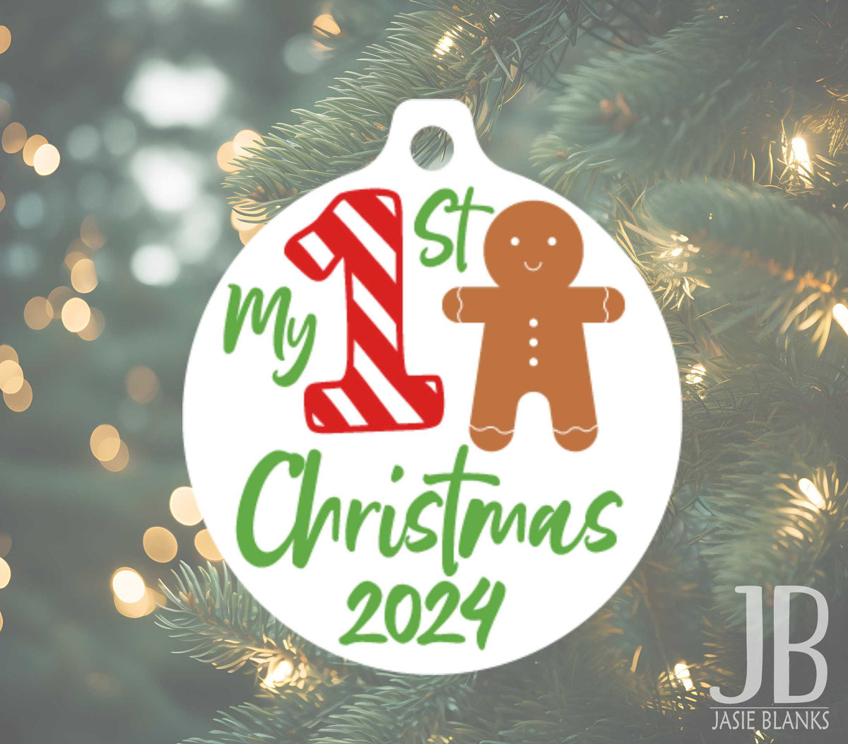 My First Christmas Ornament - Gingerbread