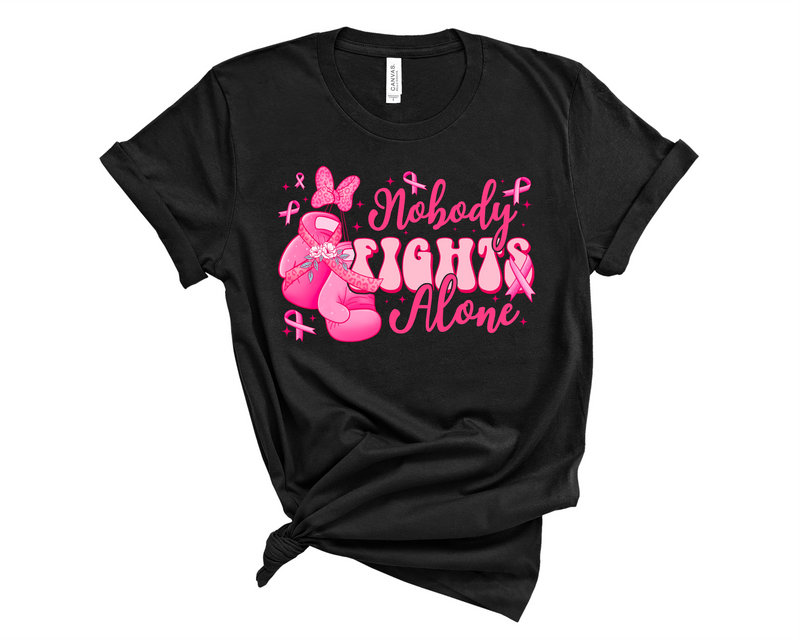 Nobody Fights Alone BC Gloves - Graphic Tee