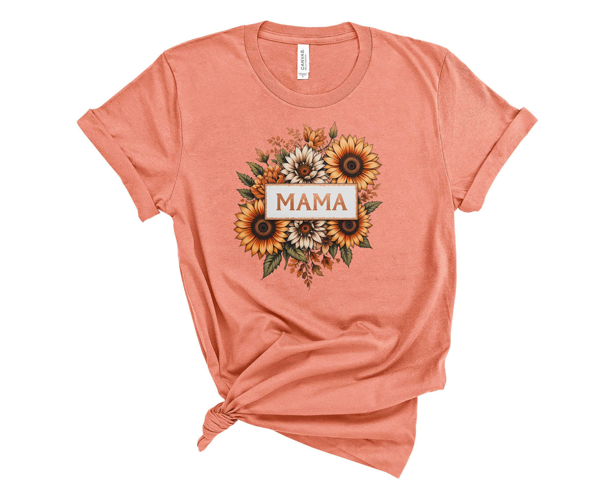 Orange Sunflowers Mama - Transfer