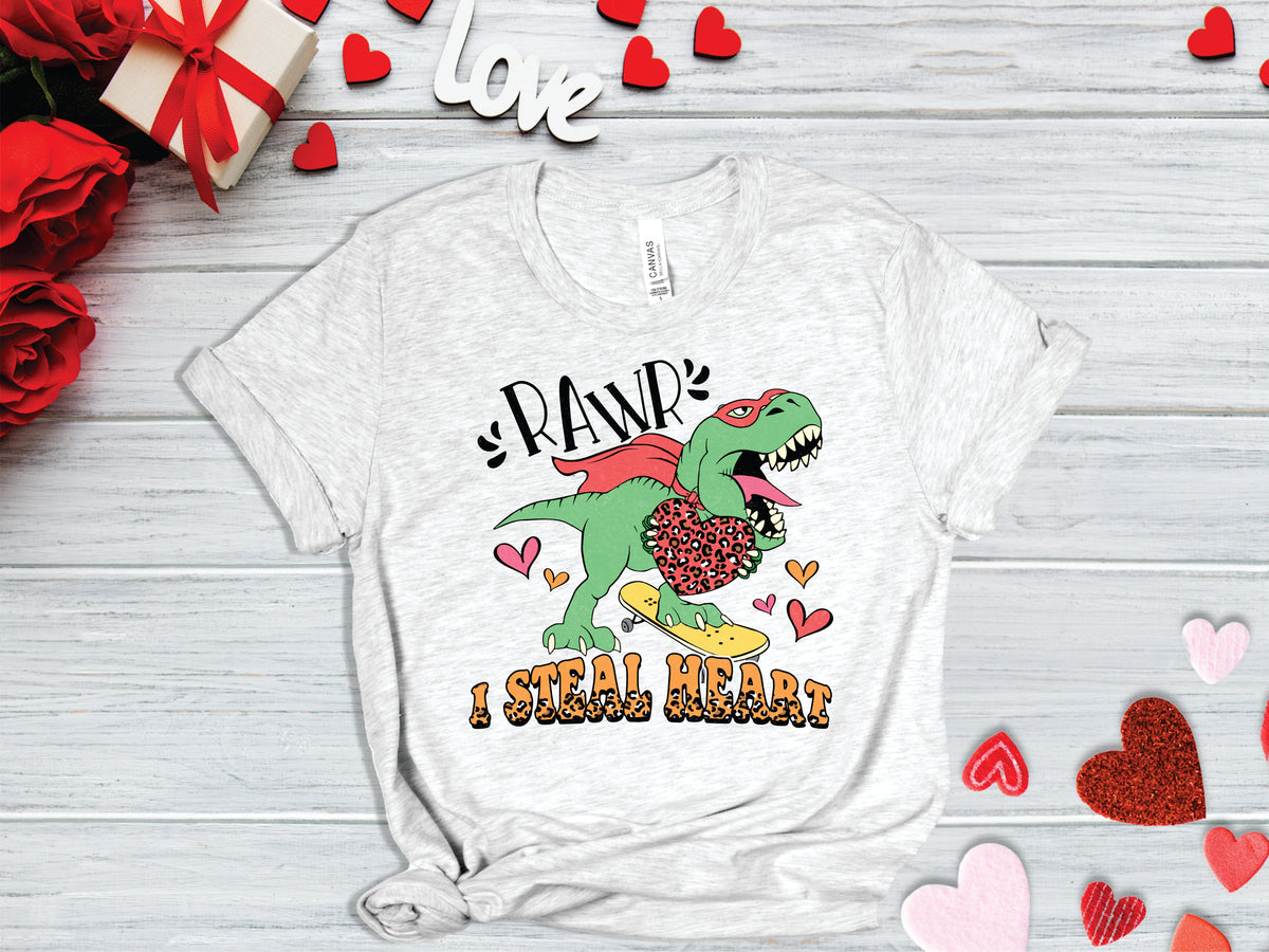 Rawr I Steal Heart Dino - Transfer