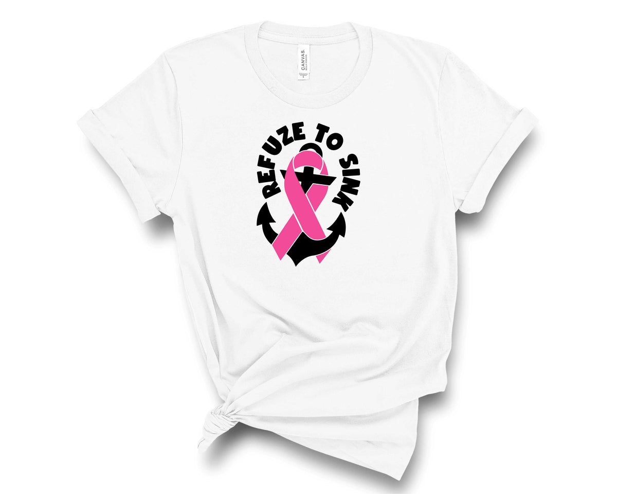 Refuse To Sink Pink Ribbon - Transfer