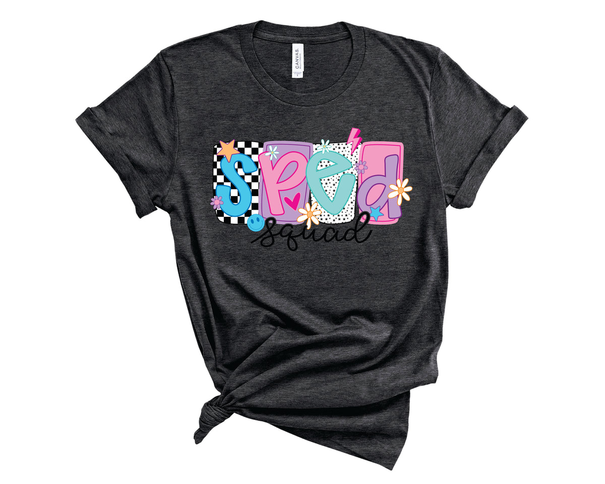 SPED Squad Bright Doodle - Transfer