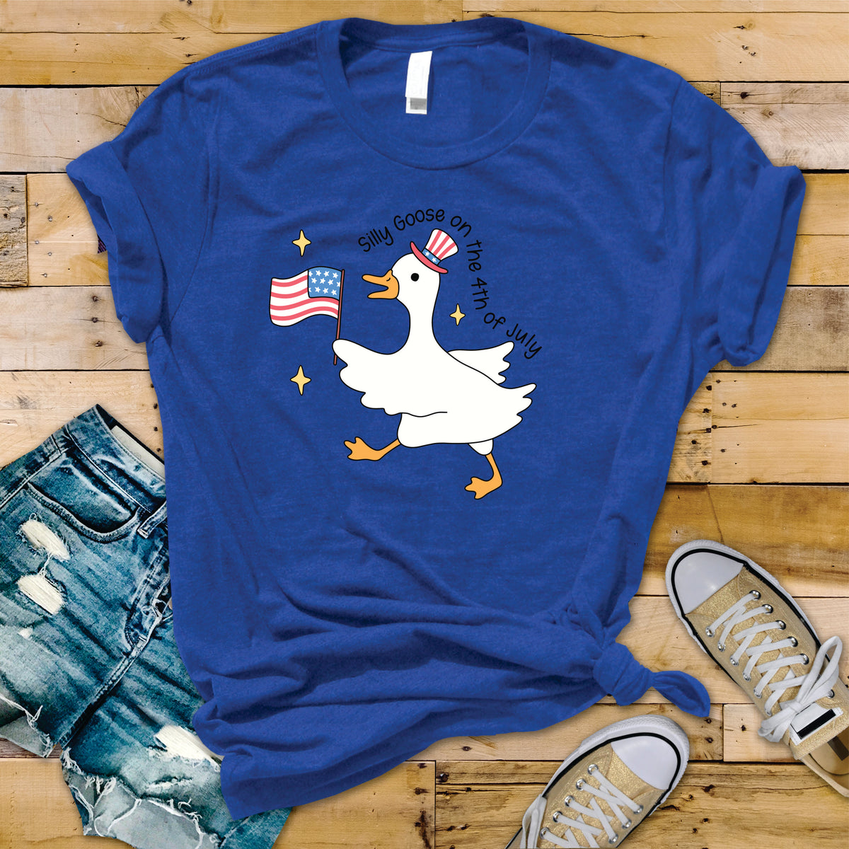 Silly Goose On The 4th Of July - Transfer