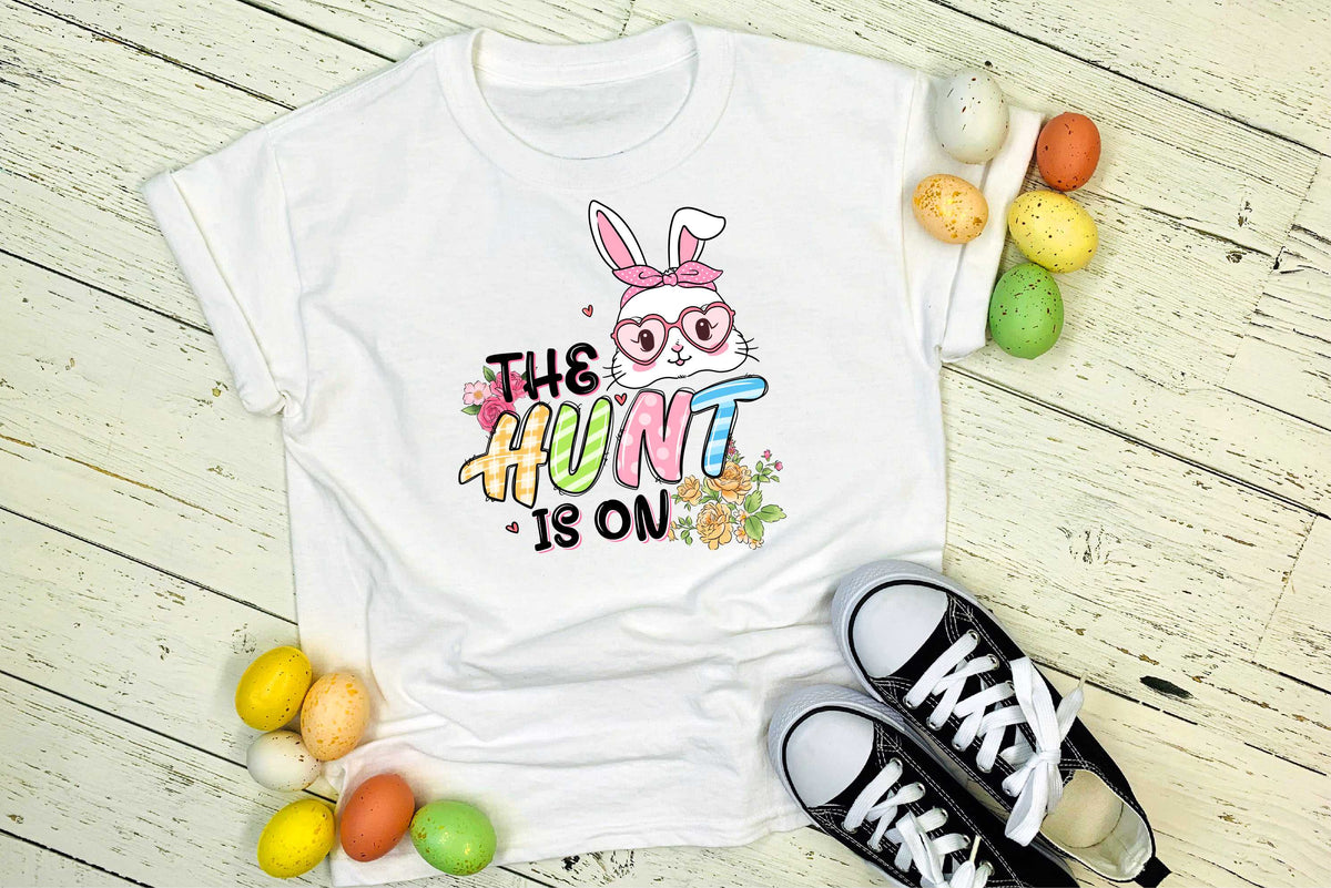 The Hunt Is On Girl Bunny - Transfer