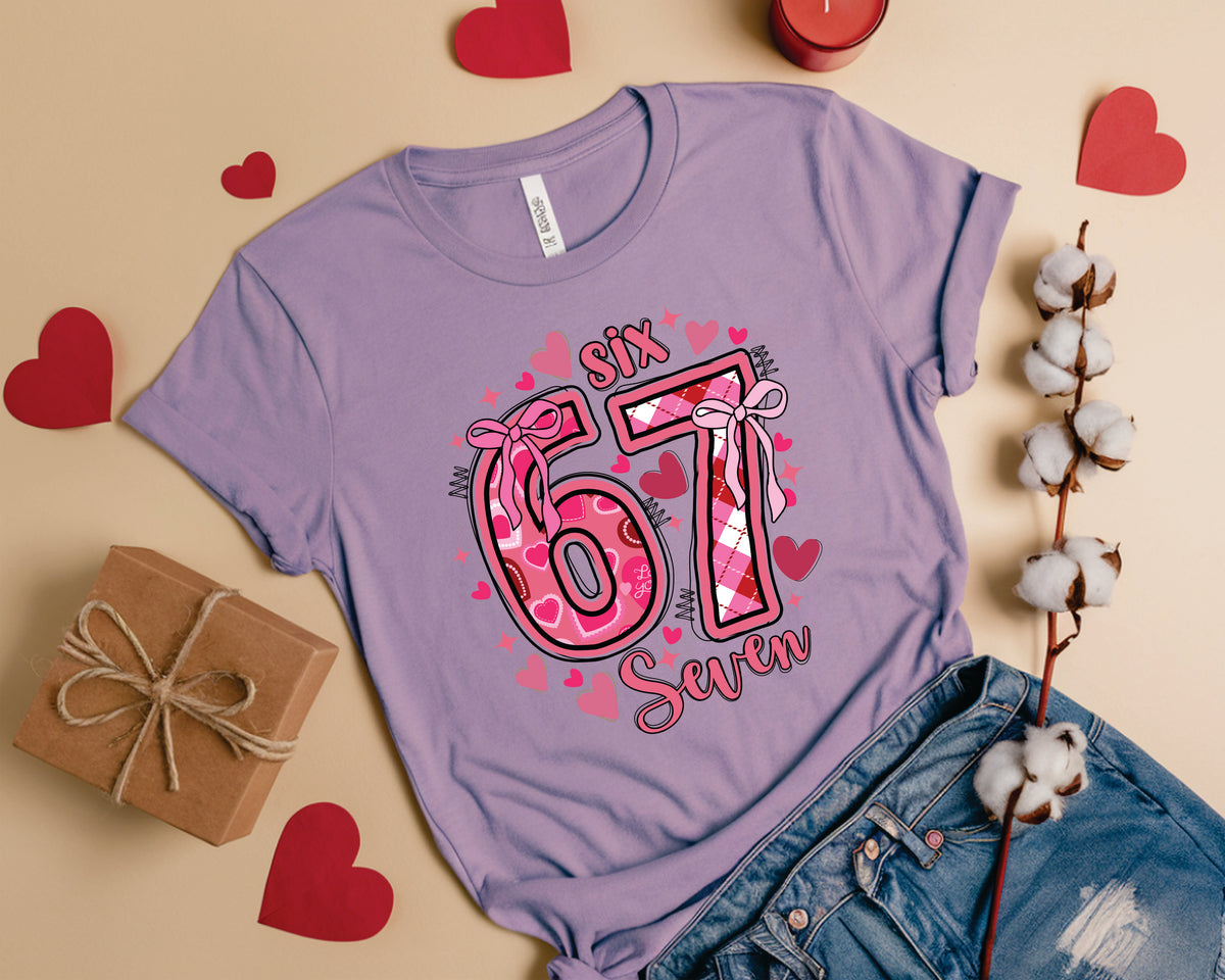 Valentine 67 Hearts - Transfer