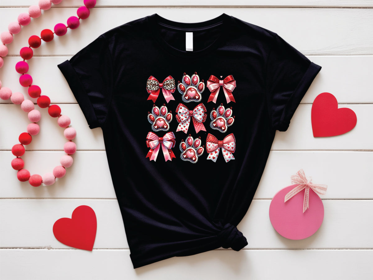 Valentine Coquette Paws - Transfer