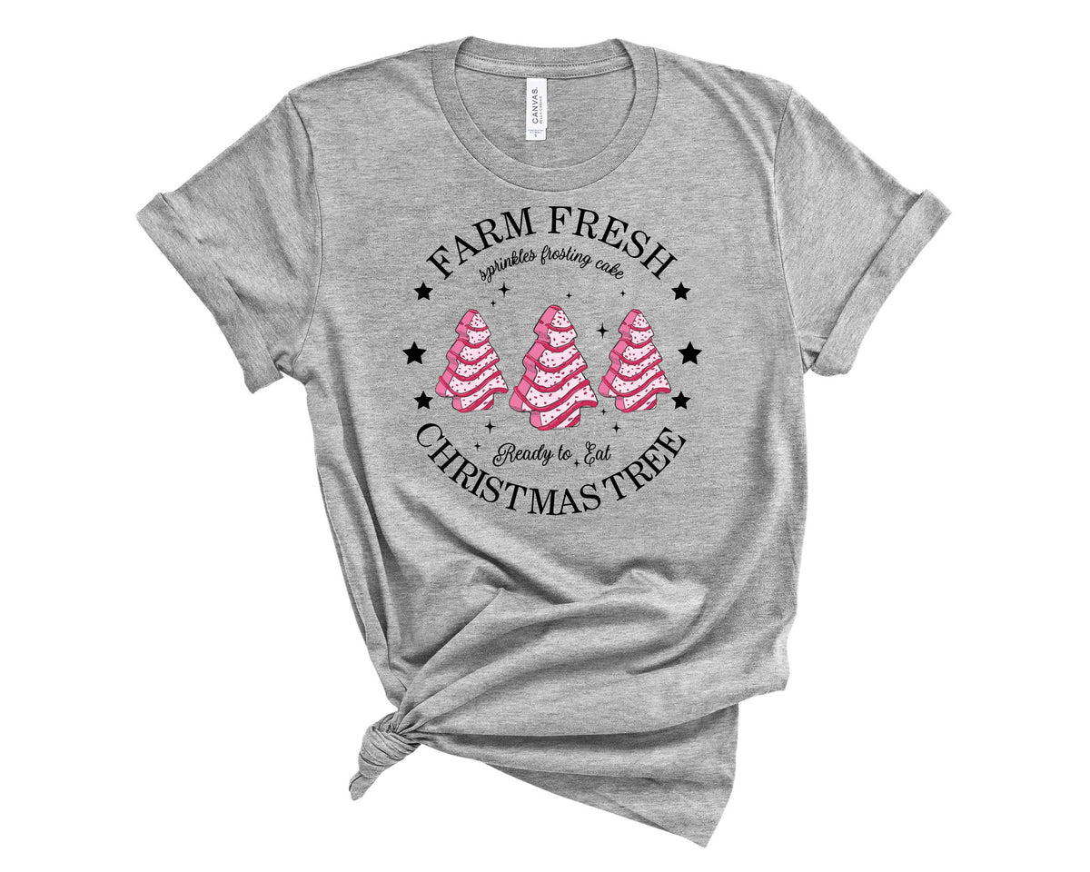 Farm Fresh Christmas Tree Cakes - Transfer