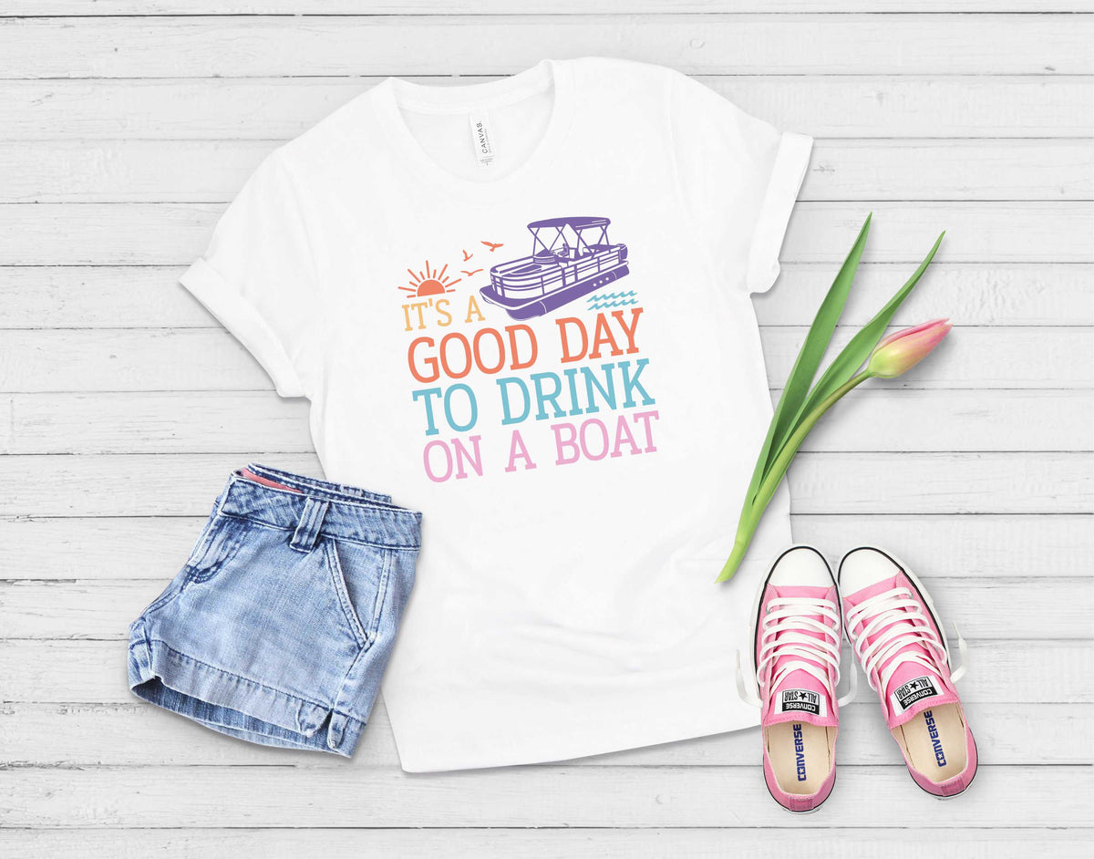Its A Good Day To Drink On A Boat- Transfer
