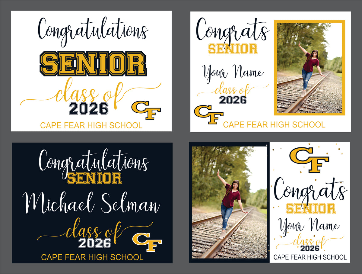 Class of 2026 Yard signs
