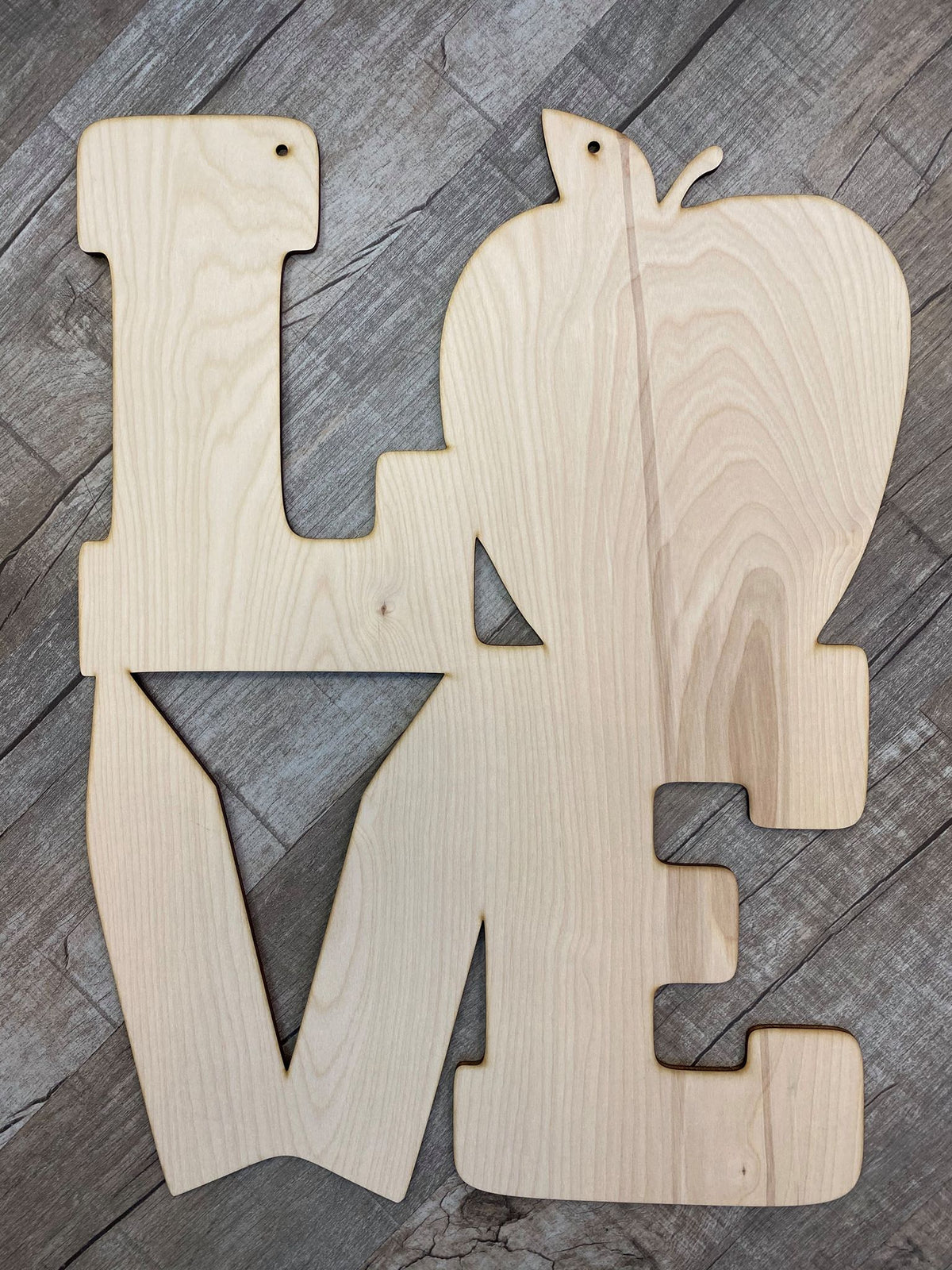 LOVE Teacher Wood Design