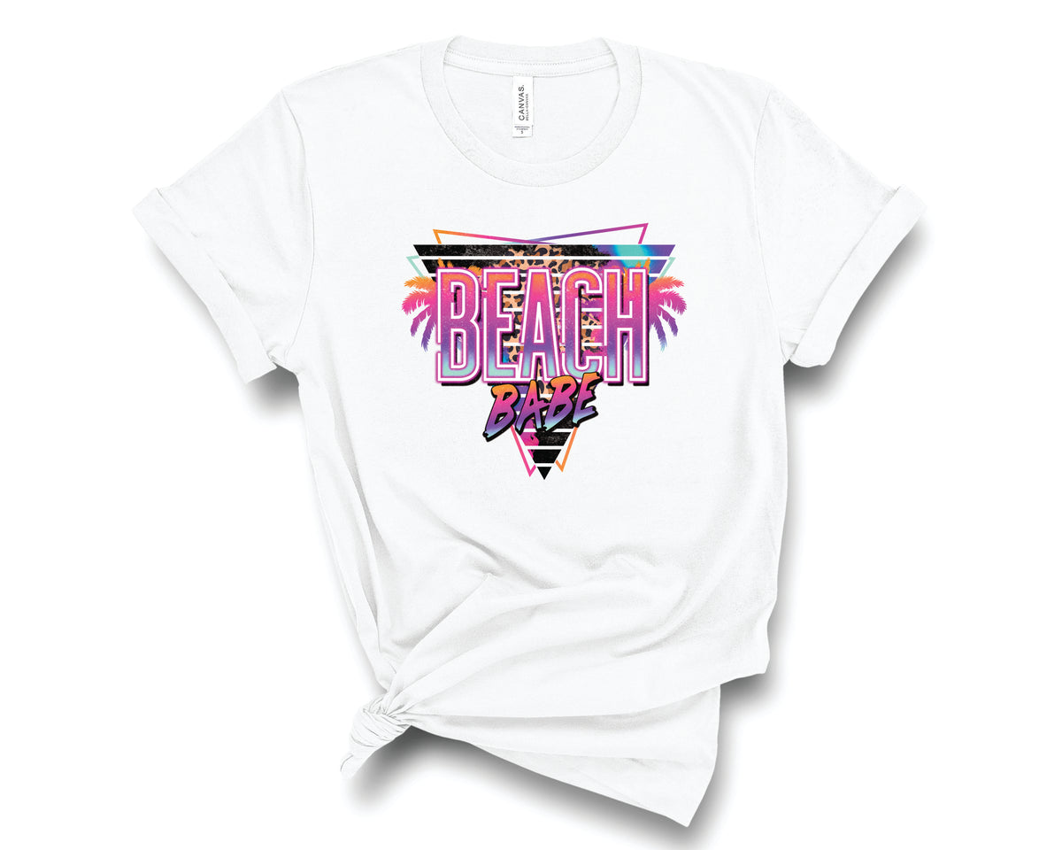 Beach Babe Neon Retro - Transfer
