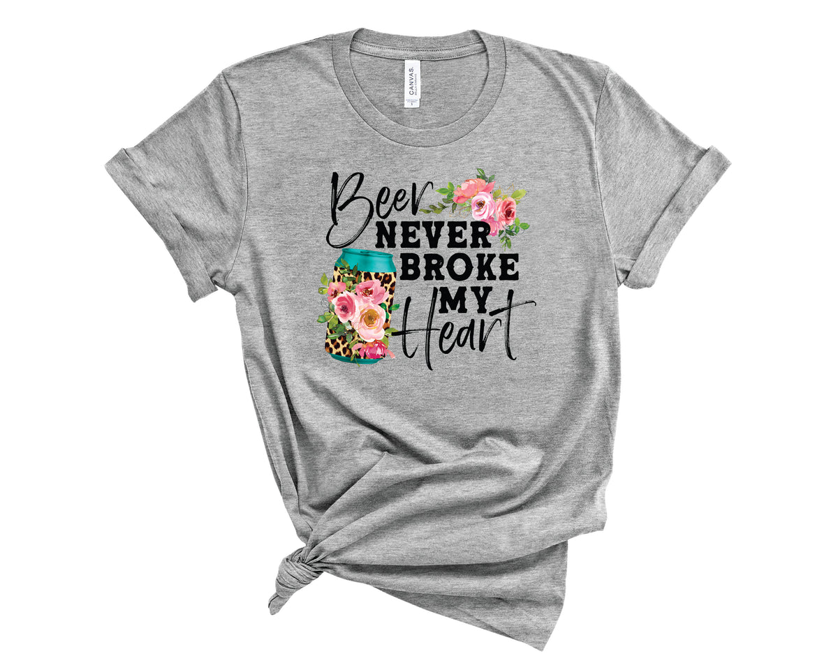 Beer never Broke My Heart Leopard - Transfer