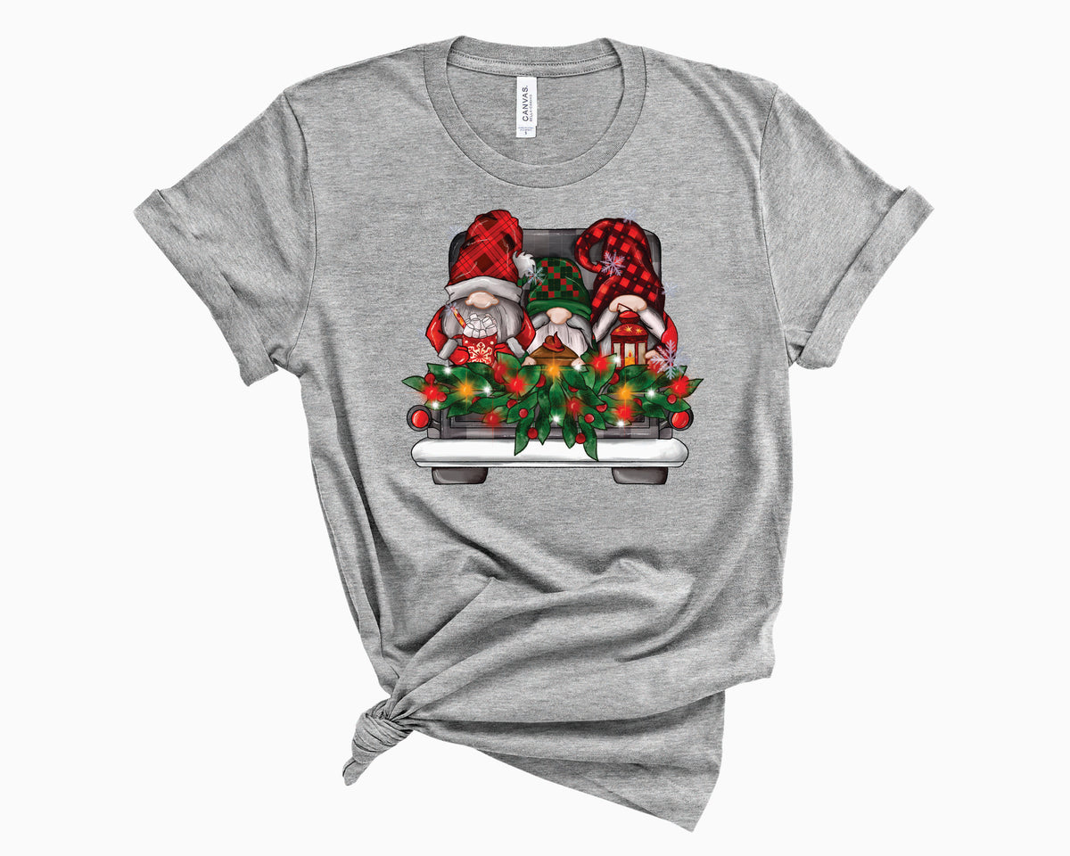 Christmas Gnome Truck - Transfer