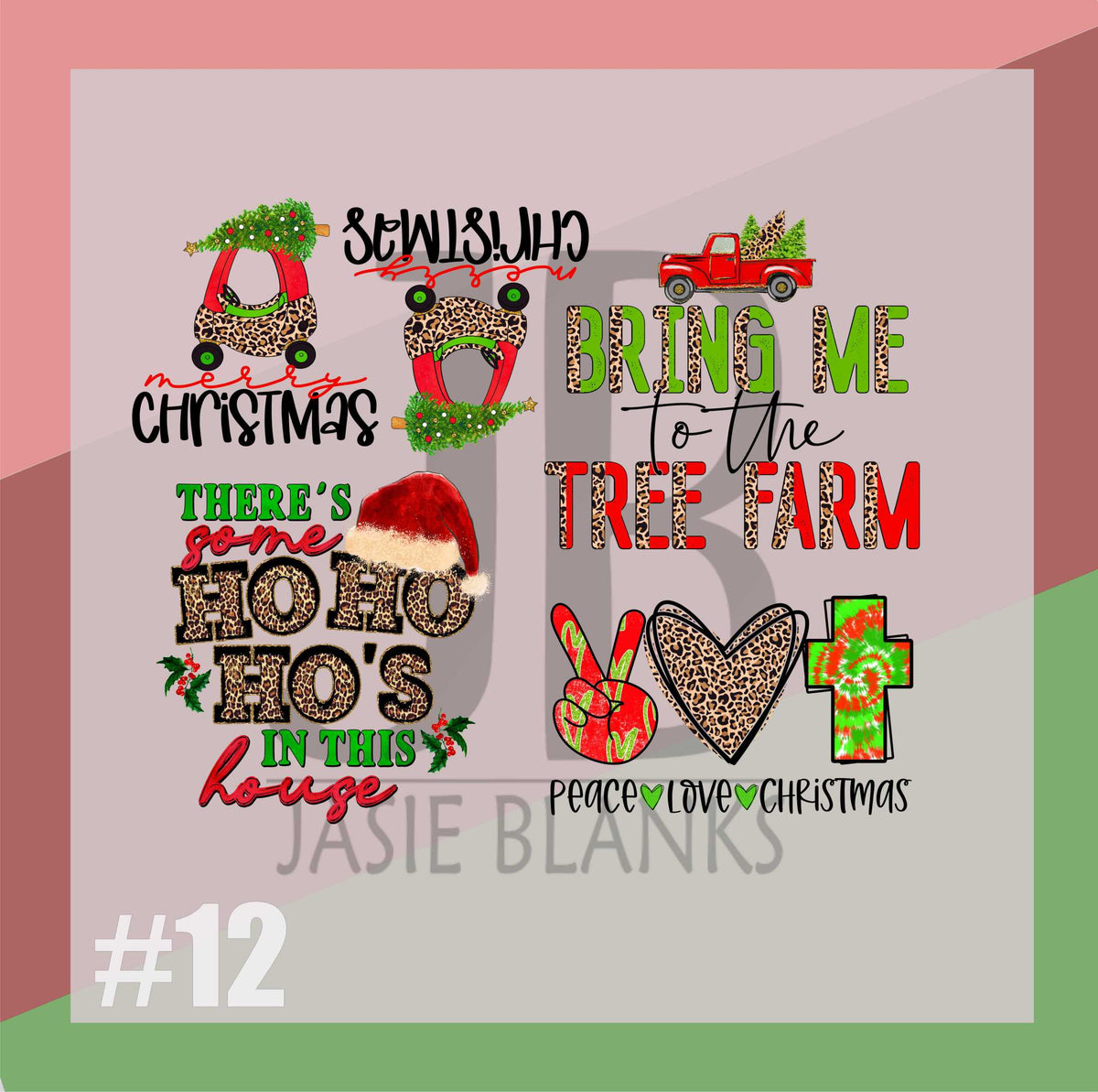 Christmas Gang Sheet #12