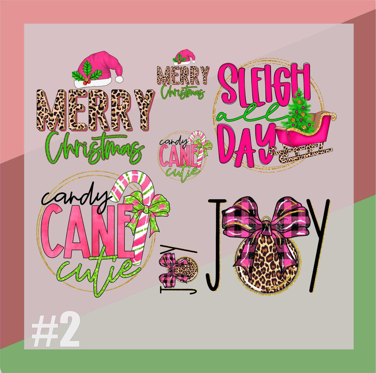 Christmas Gang Sheet #2