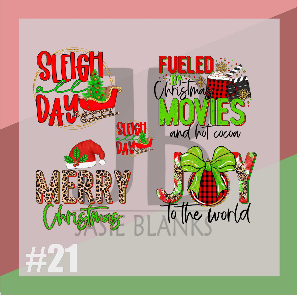Christmas Gang Sheet #21