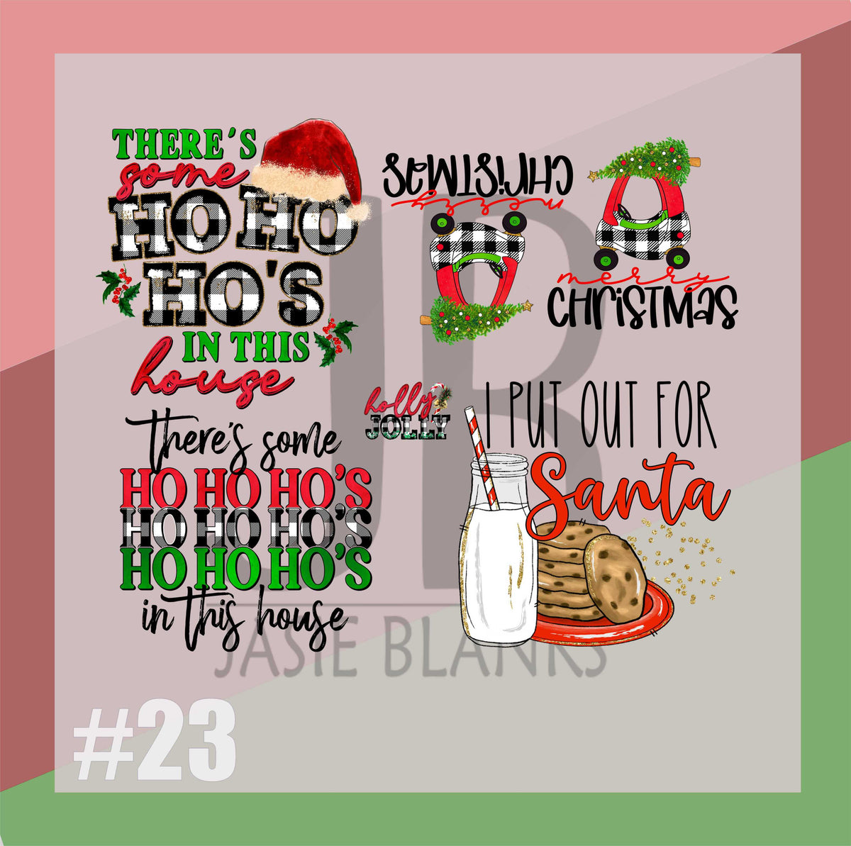 Christmas Gang Sheet #23