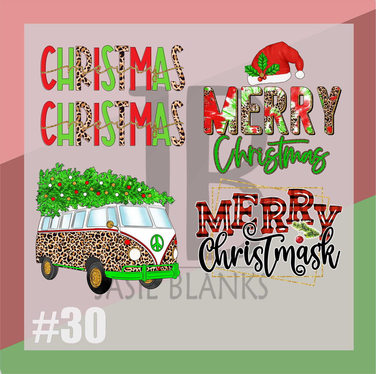 Christmas Gang Sheet #30