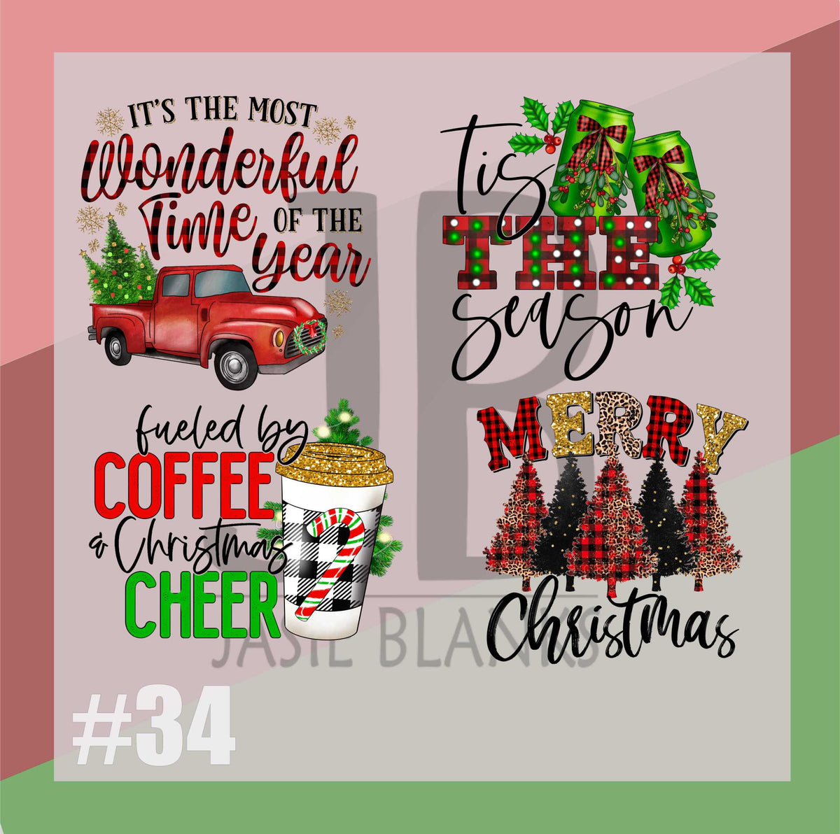 Christmas Gang Sheet #34