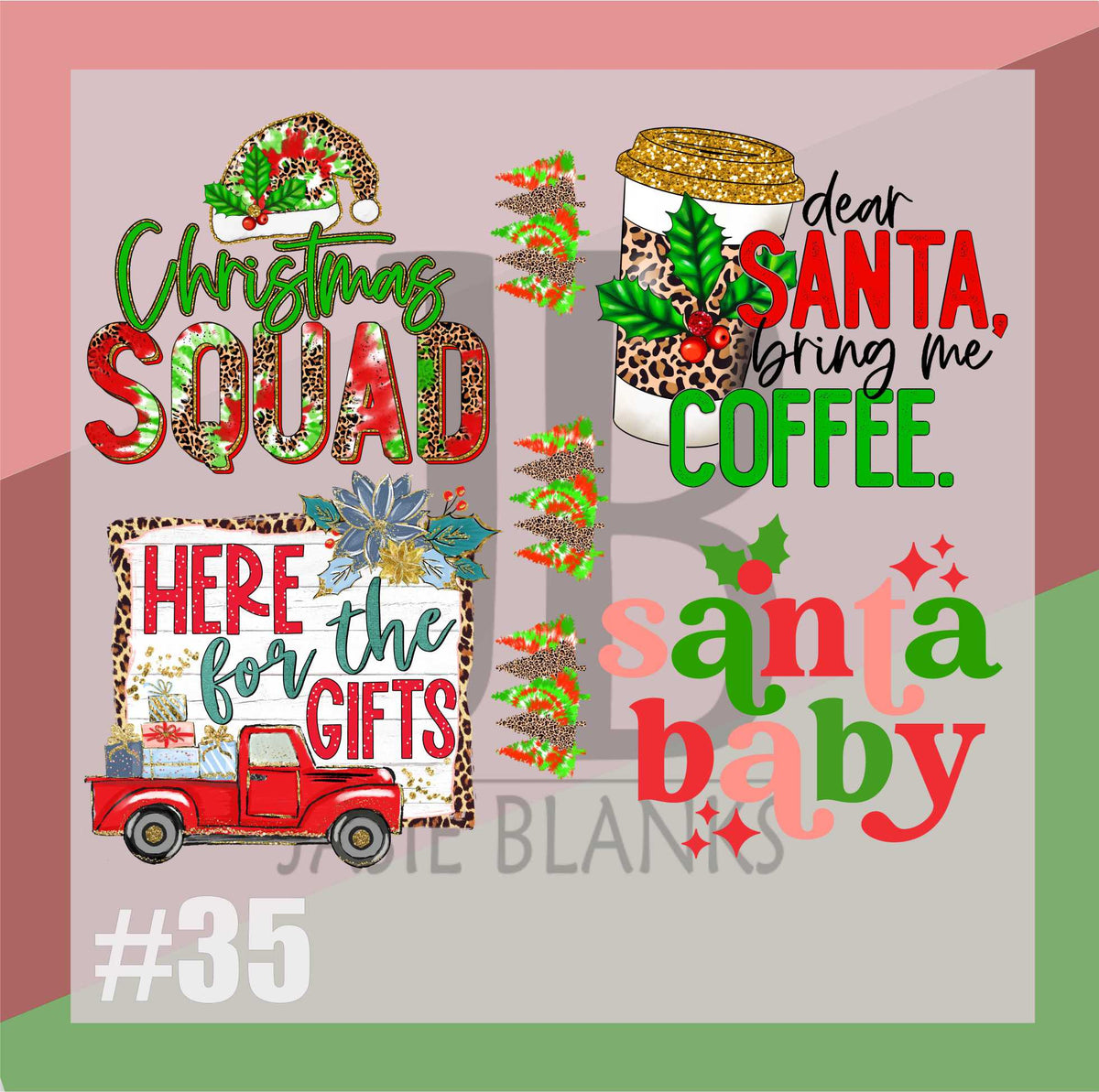 Christmas Gang Sheet #35