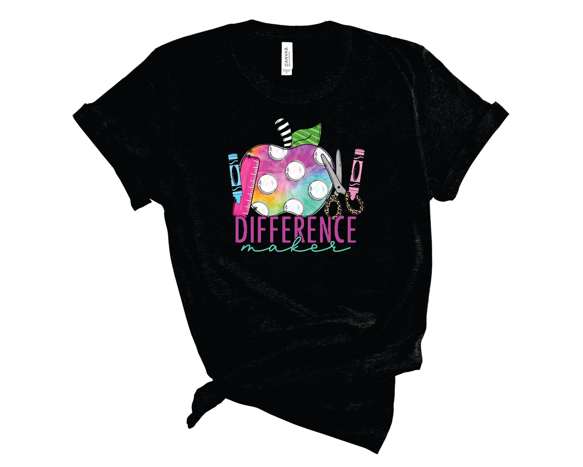 Difference Maker Tie Dye - Transfer