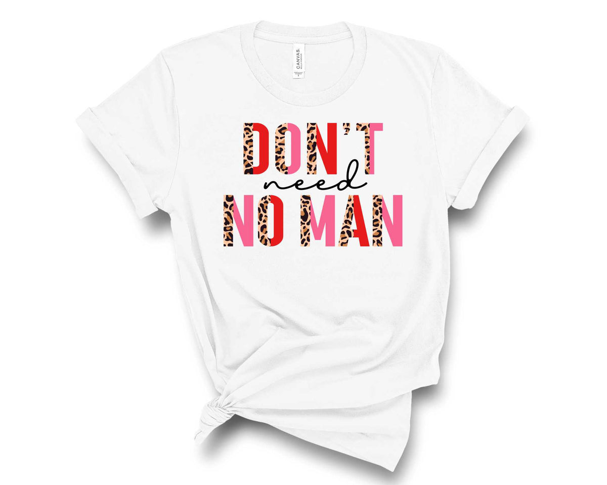 Don't Need No Man Half Leopard - Transfer