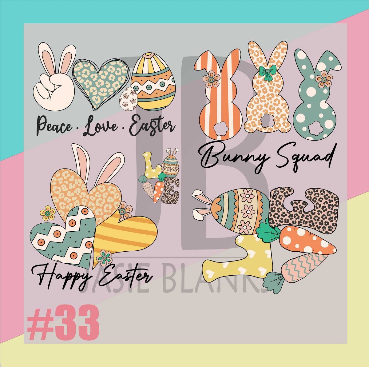 Easter Gang Sheet #33