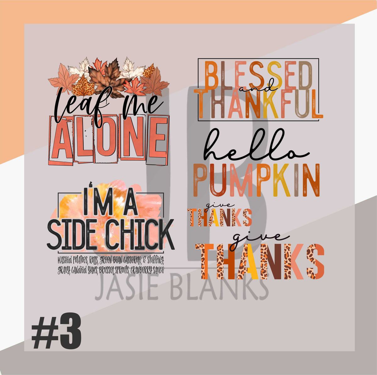 Fall Gang Sheet #3