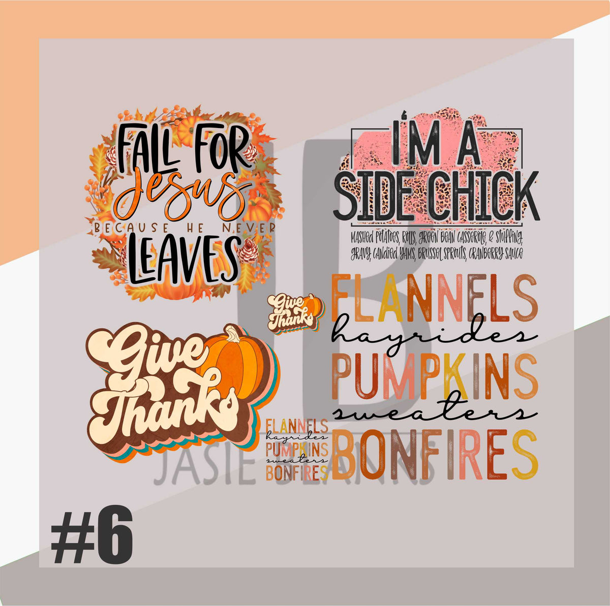 Fall Gang Sheet #6