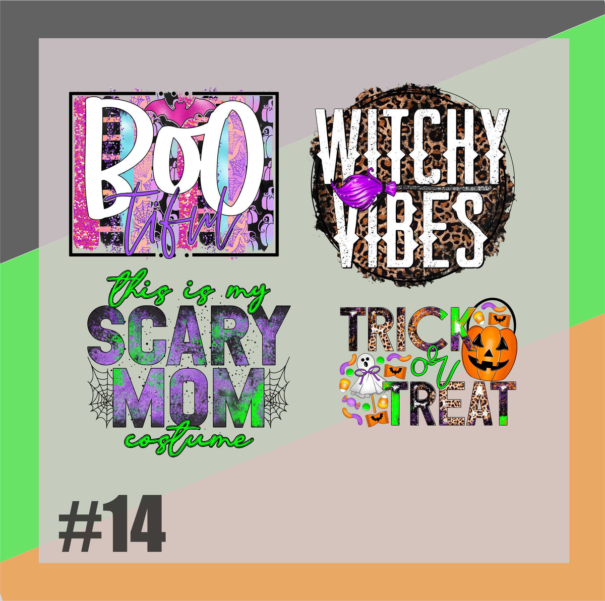 Halloween Gang Sheet #14