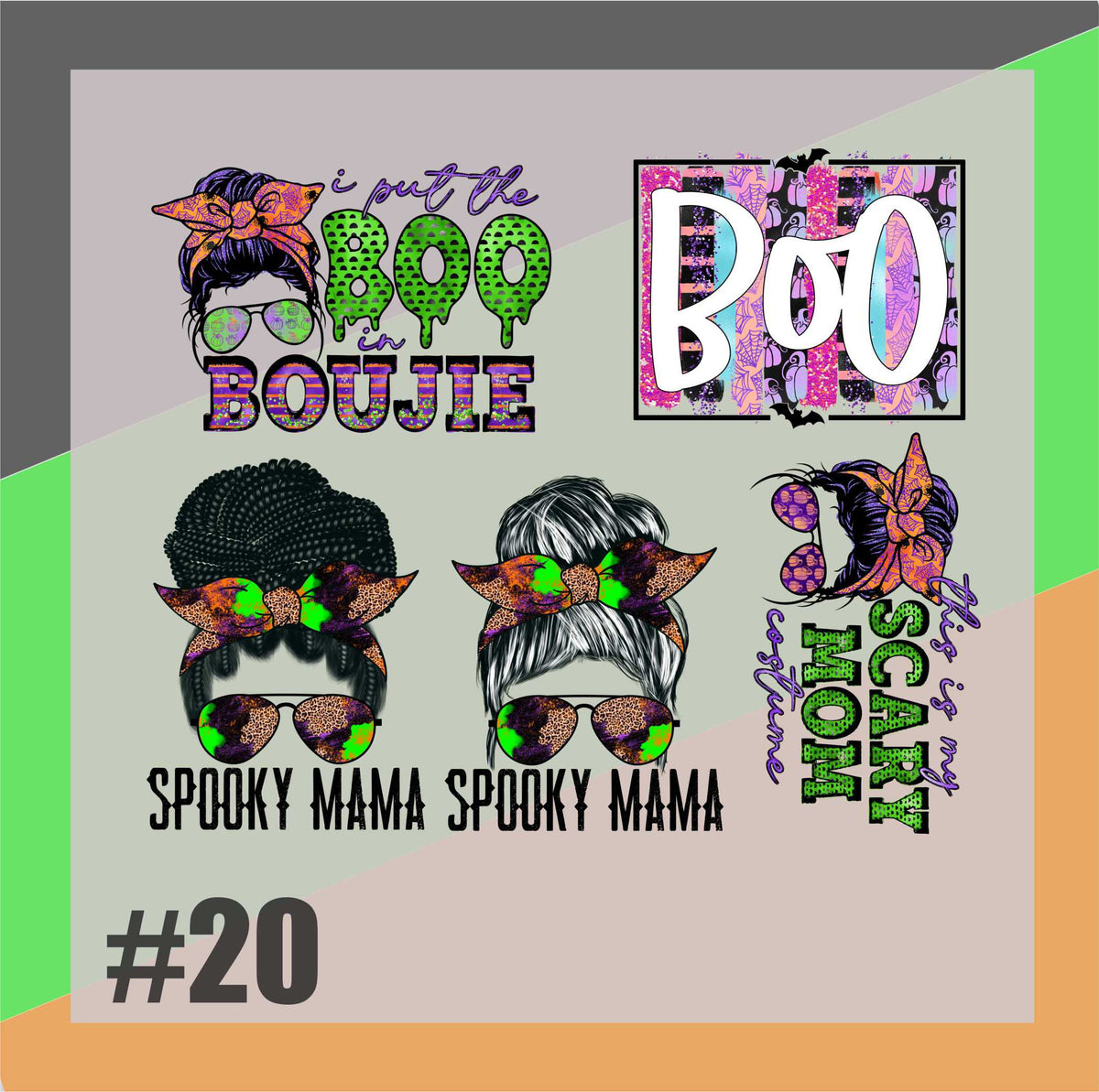 Halloween Gang Sheet #20
