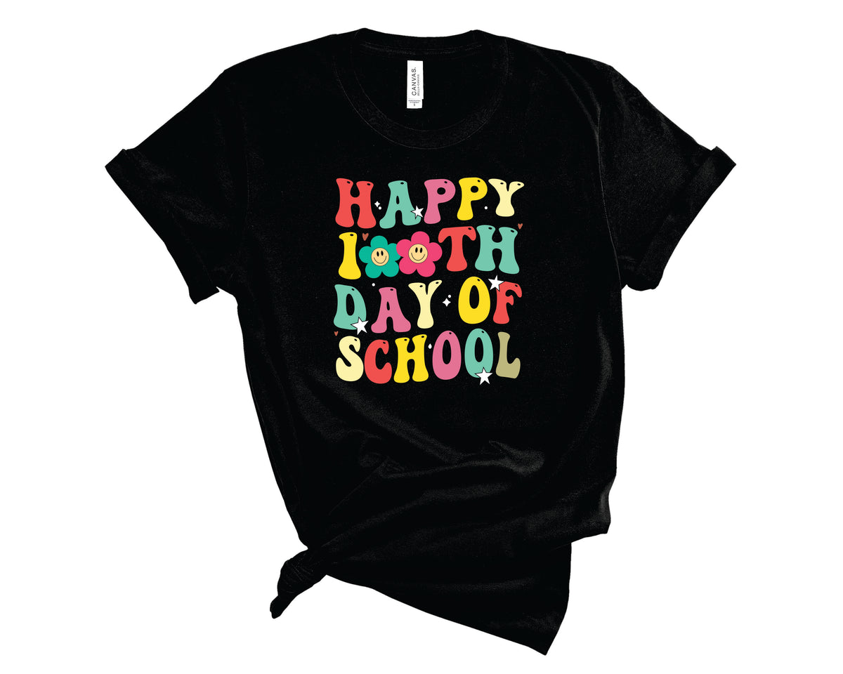 Happy 100th Day Retro - Transfer