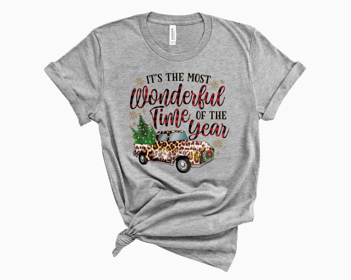 It's The Most Wonderful Time Of The Year Leopard Truck - Transfer