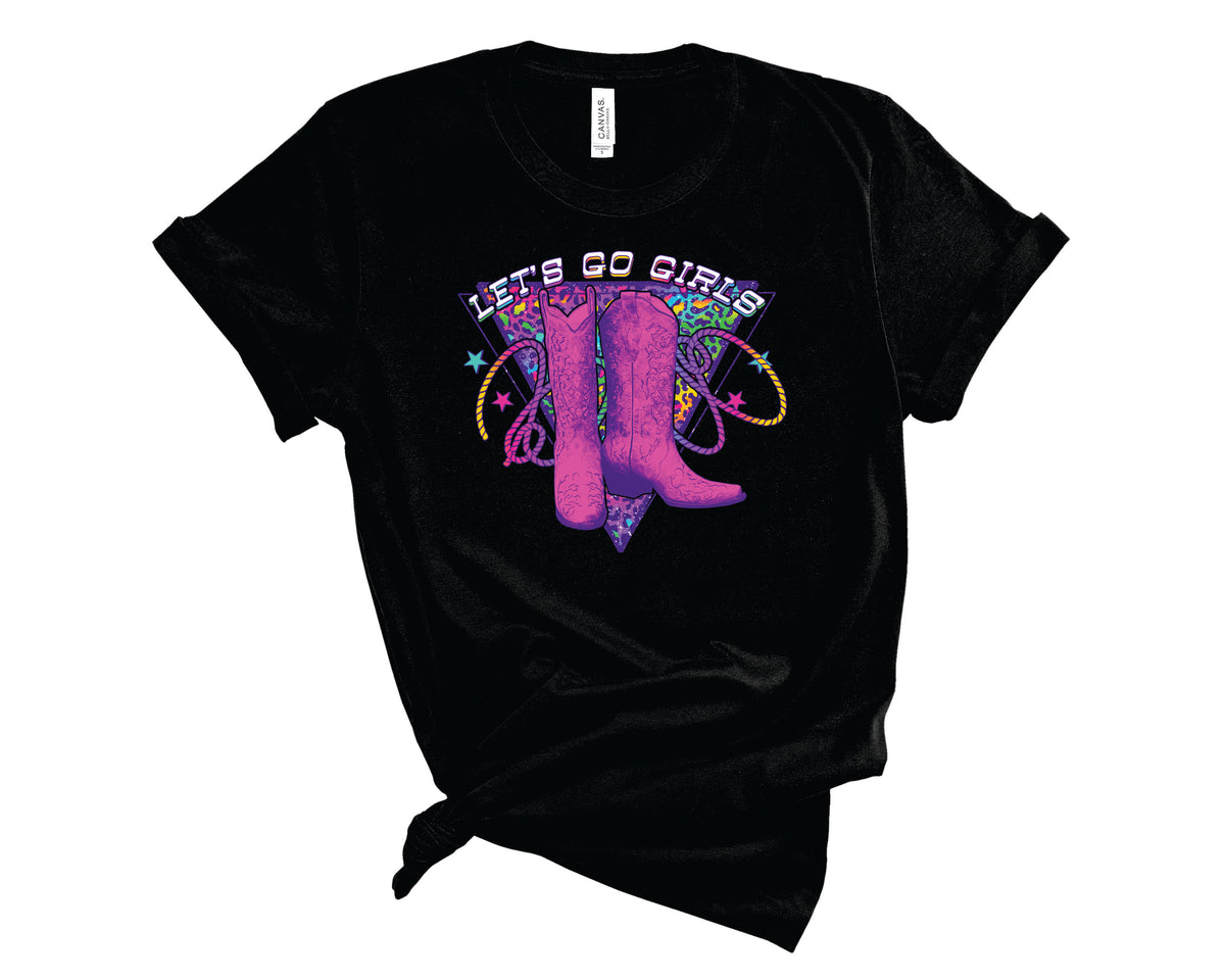 Let's Go Girls Colorful Leopard - Transfer
