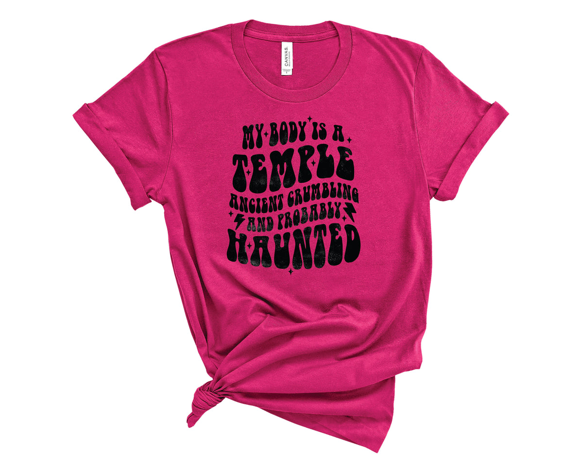My Body Is A Temple Retro - Transfer